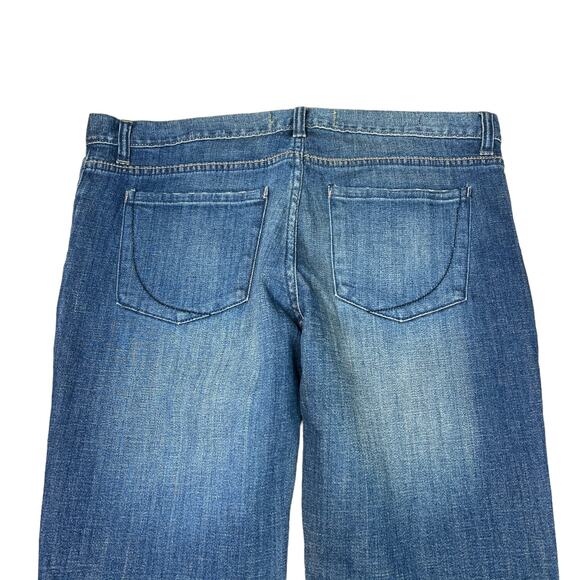 Paper Denim & Cloth Natalie Low Rise Peg Leg Jeans Medium Wash Womens 32 - Picture 4 of 8